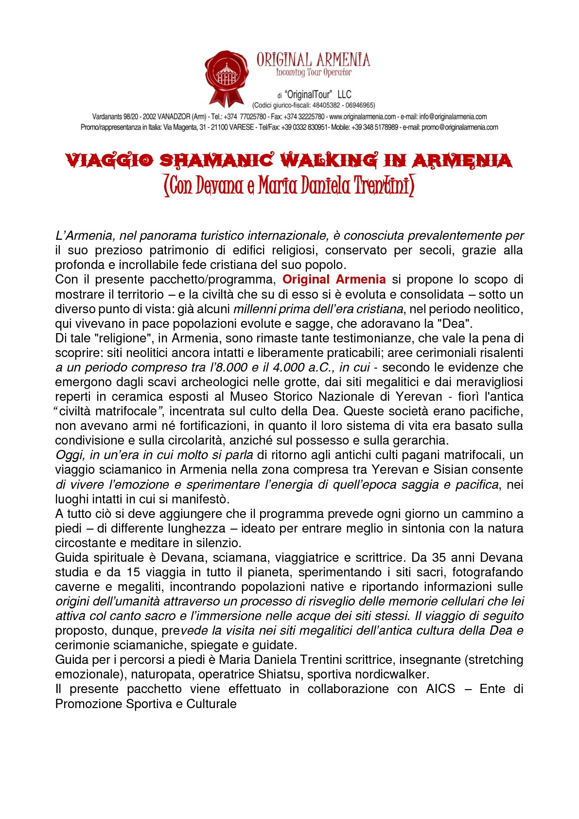 VIAGGIO SHAMANIC WALKING IN ARMENIA-001-001